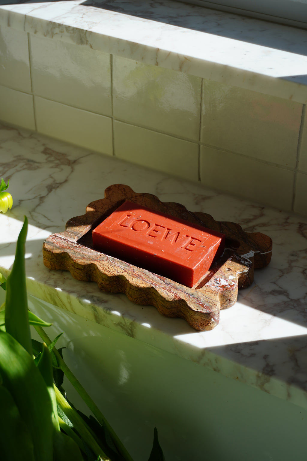 The MarMar Incense Holder & Trinket Dish - Rainforest Brown
