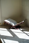 Ketab | Marble book holder - Rosso Levanto