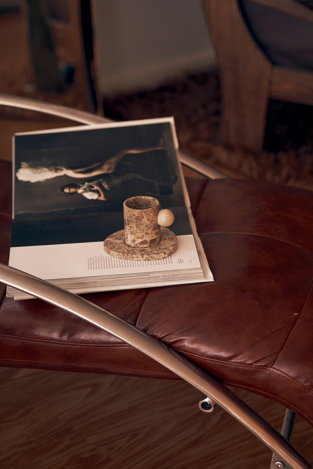 The MarMar Espresso Set - Brown Emperador