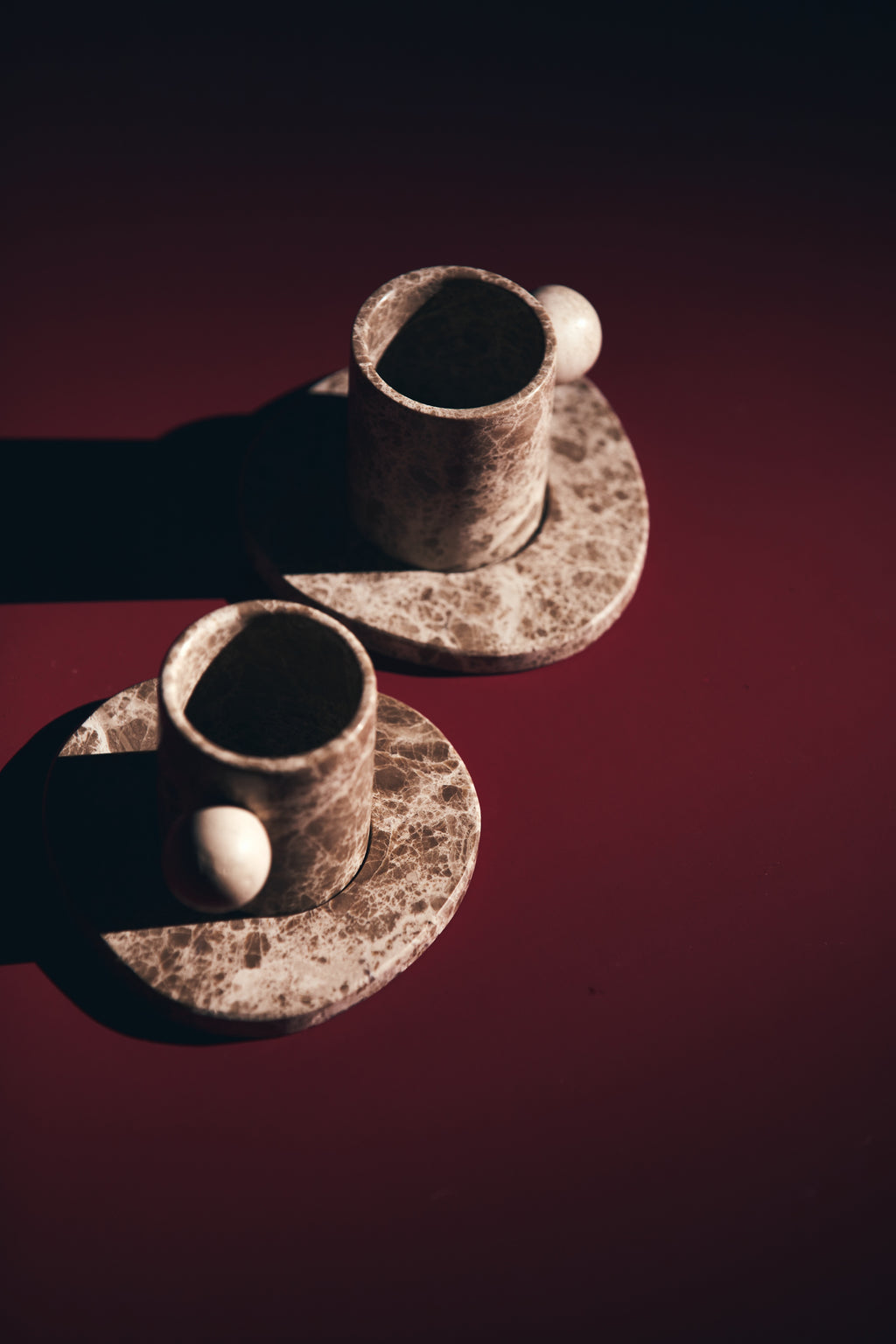 The MarMar Espresso Set - Brown Emperador