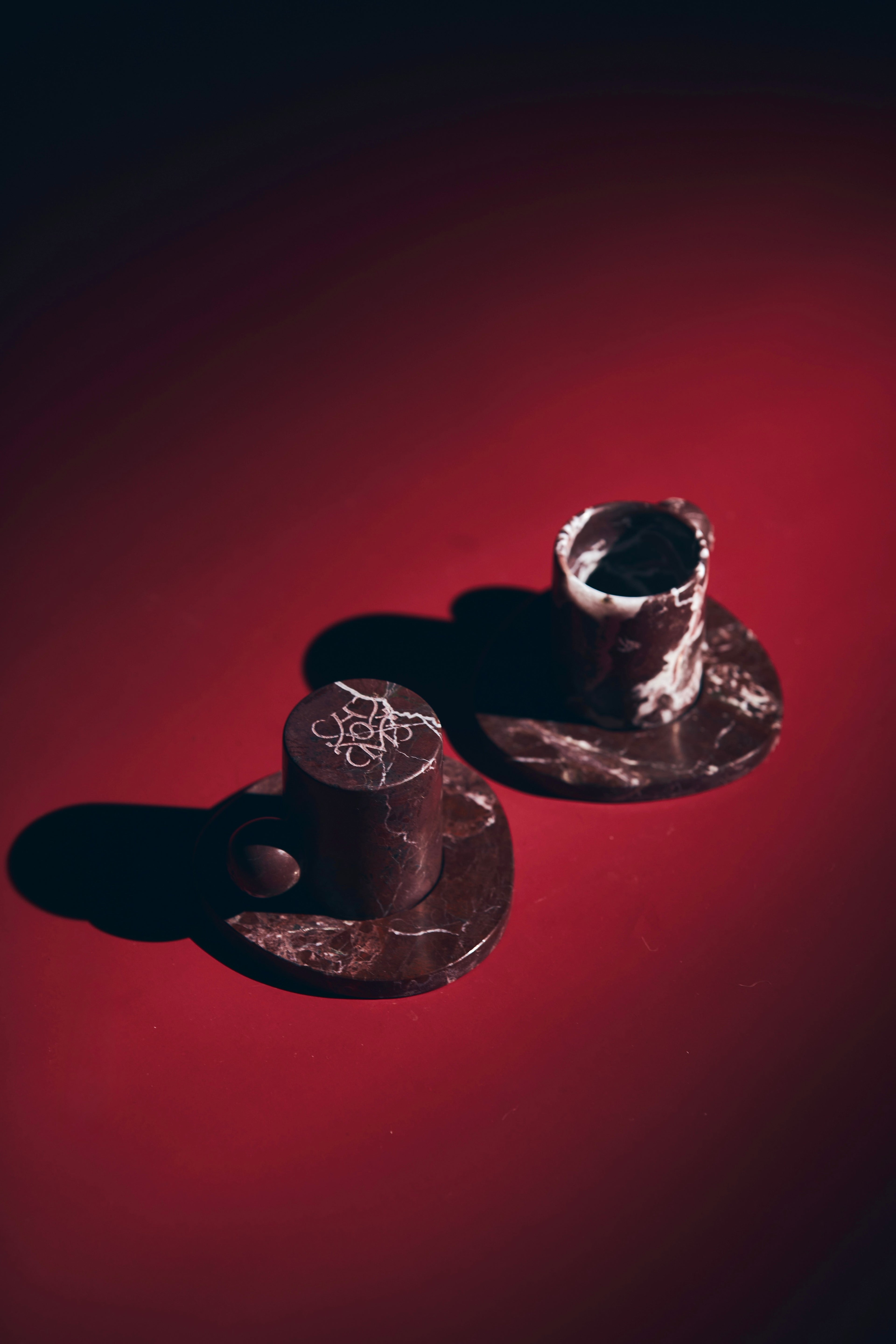 The MarMar Espresso Set - Rosso Levanto