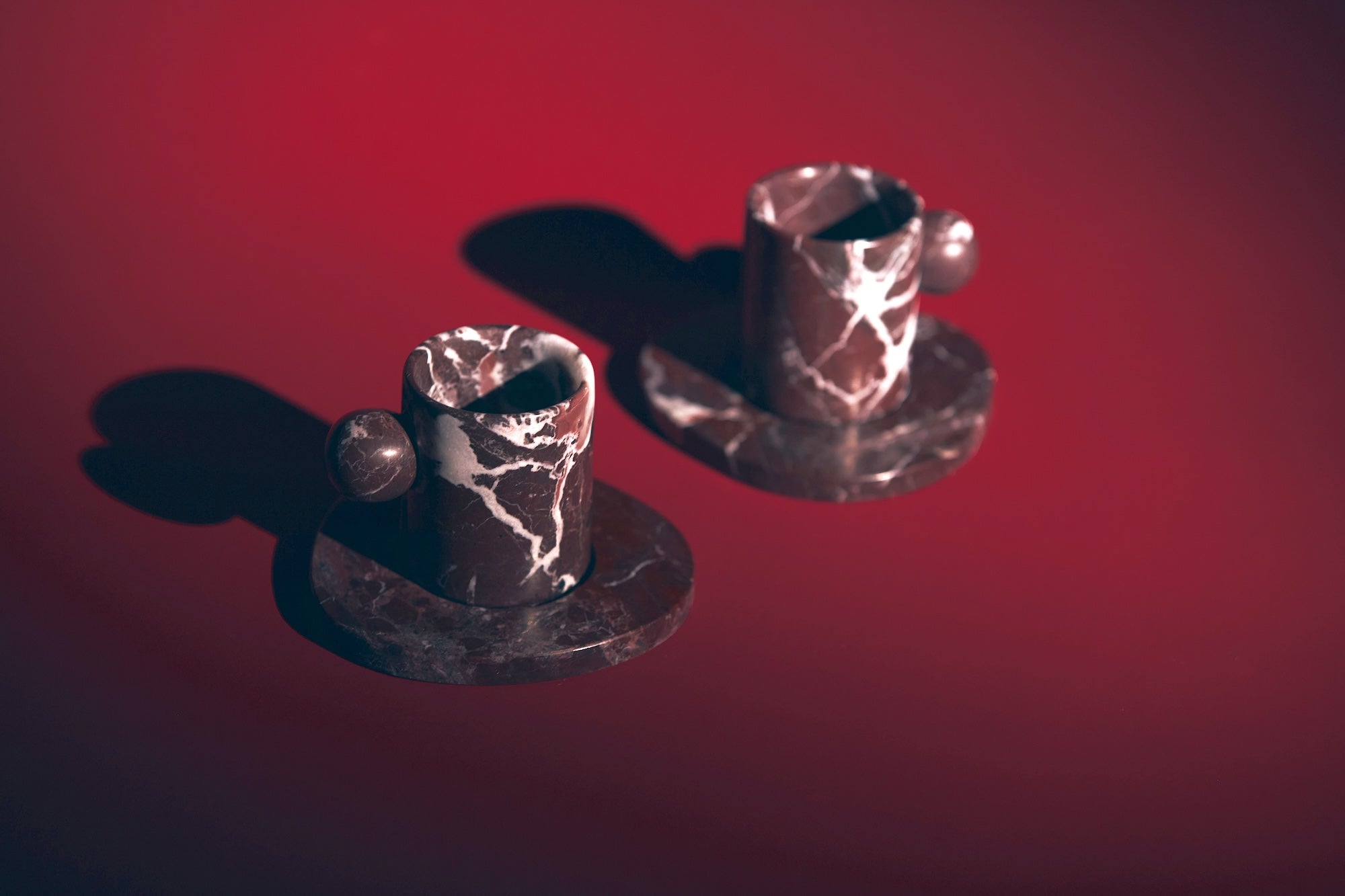 The MarMar Espresso Set - Rosso Levanto