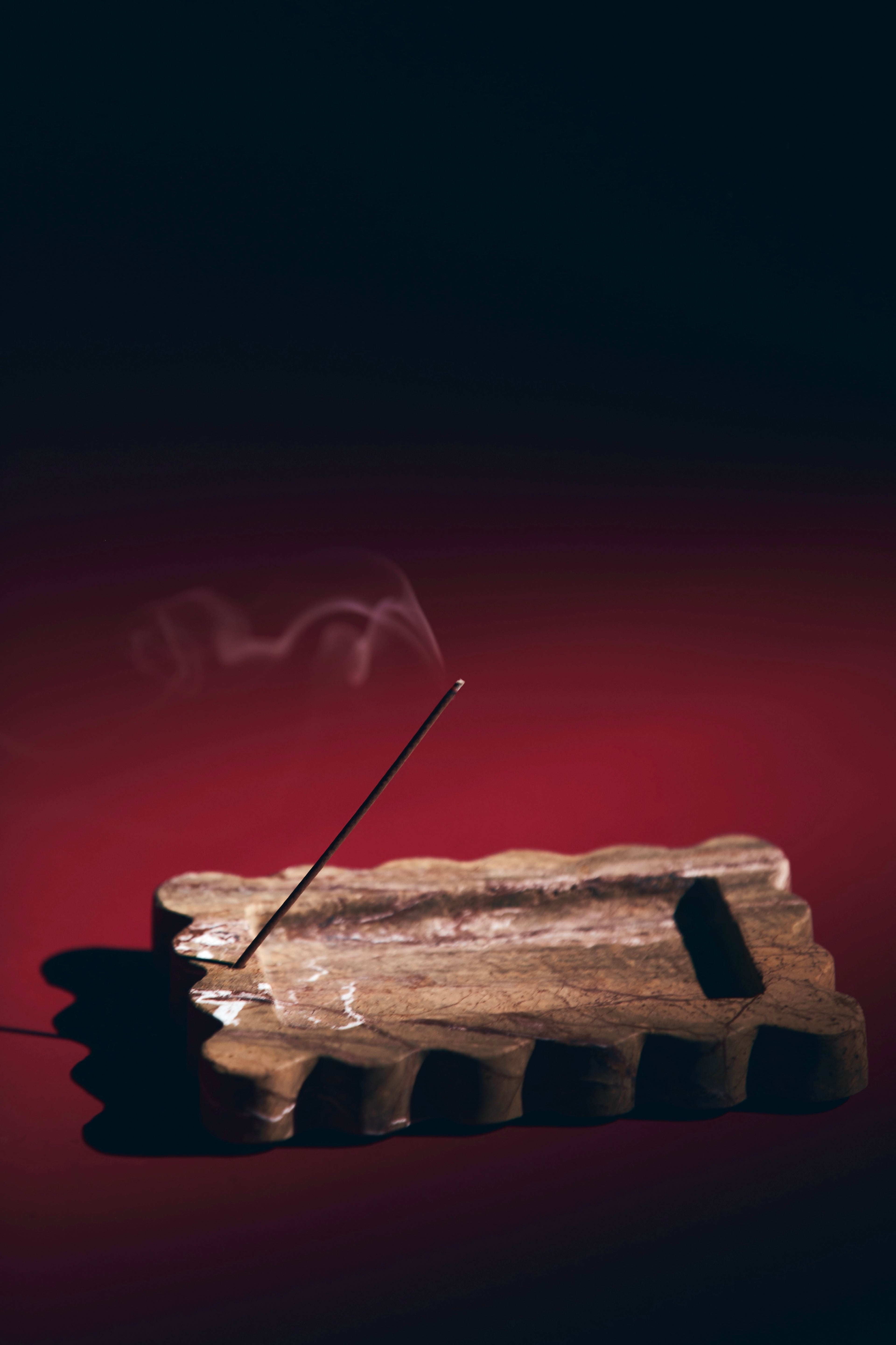 The MarMar Incense Holder & Trinket Dish - Rainforest Brown